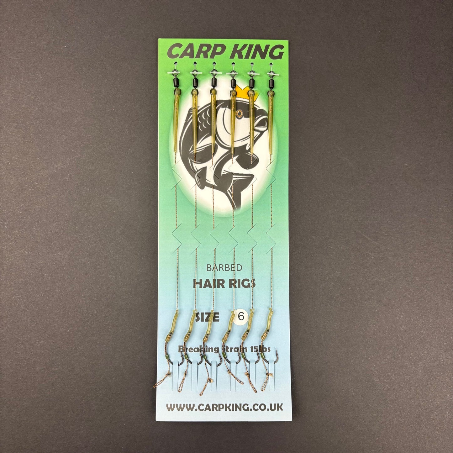 Premium Curve shank Microbarb Hair Rig