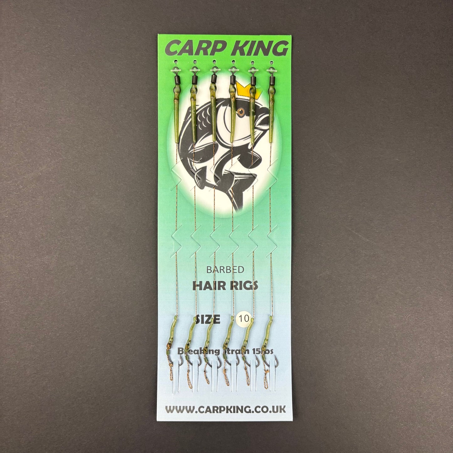 Premium Curve shank Microbarb Hair Rig