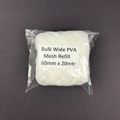 60mm PVA Mesh x 20m + tube - CATFISH USERS