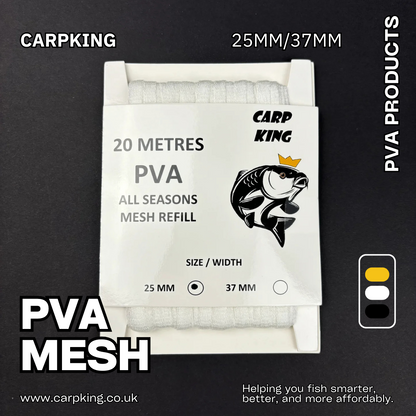 Carp King PVA FAST MELT Mesh - 25mm/37mm