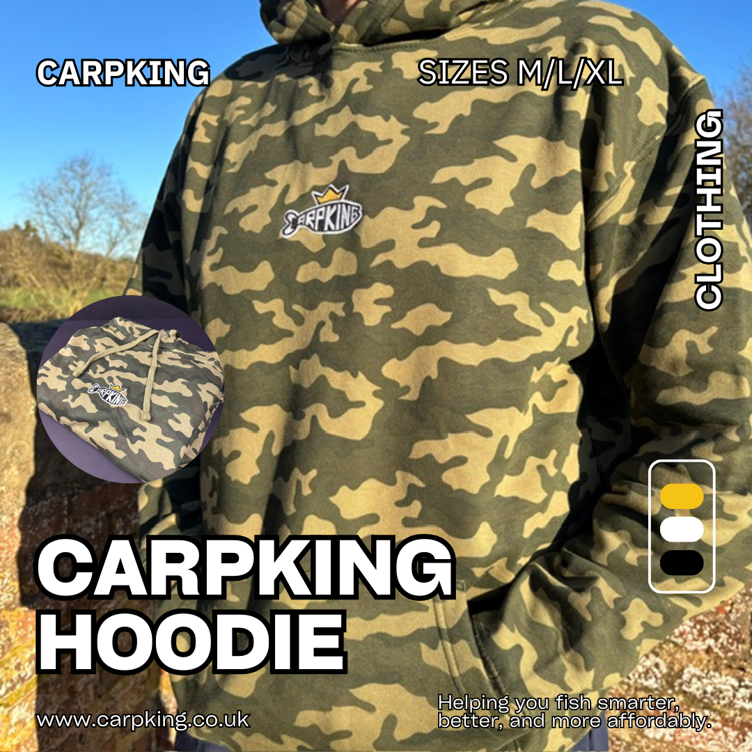CARP KING HOODIE (4 sizes Unisex/Child)