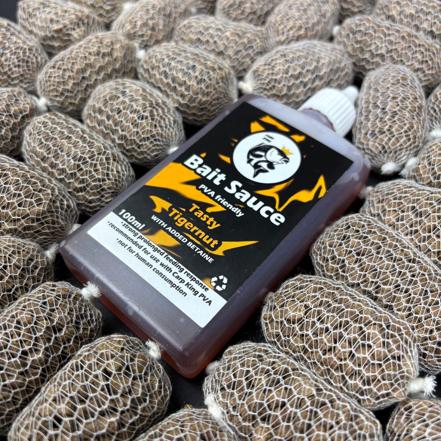PRE TIED PVA MESH BAGS SESSION PACK + BAIT SAUCE (TEN FLAVOURS)