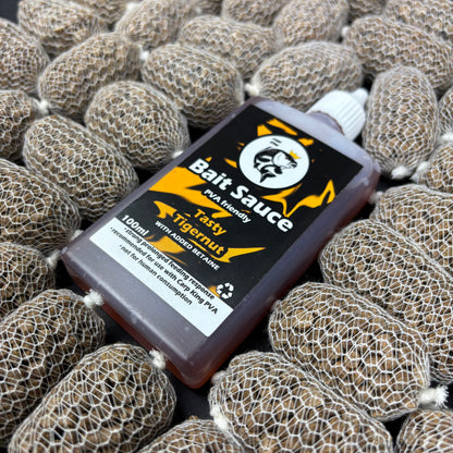 PRE TIED PVA MESH BAGS SESSION PACK + BAIT SAUCE (TEN FLAVOURS)