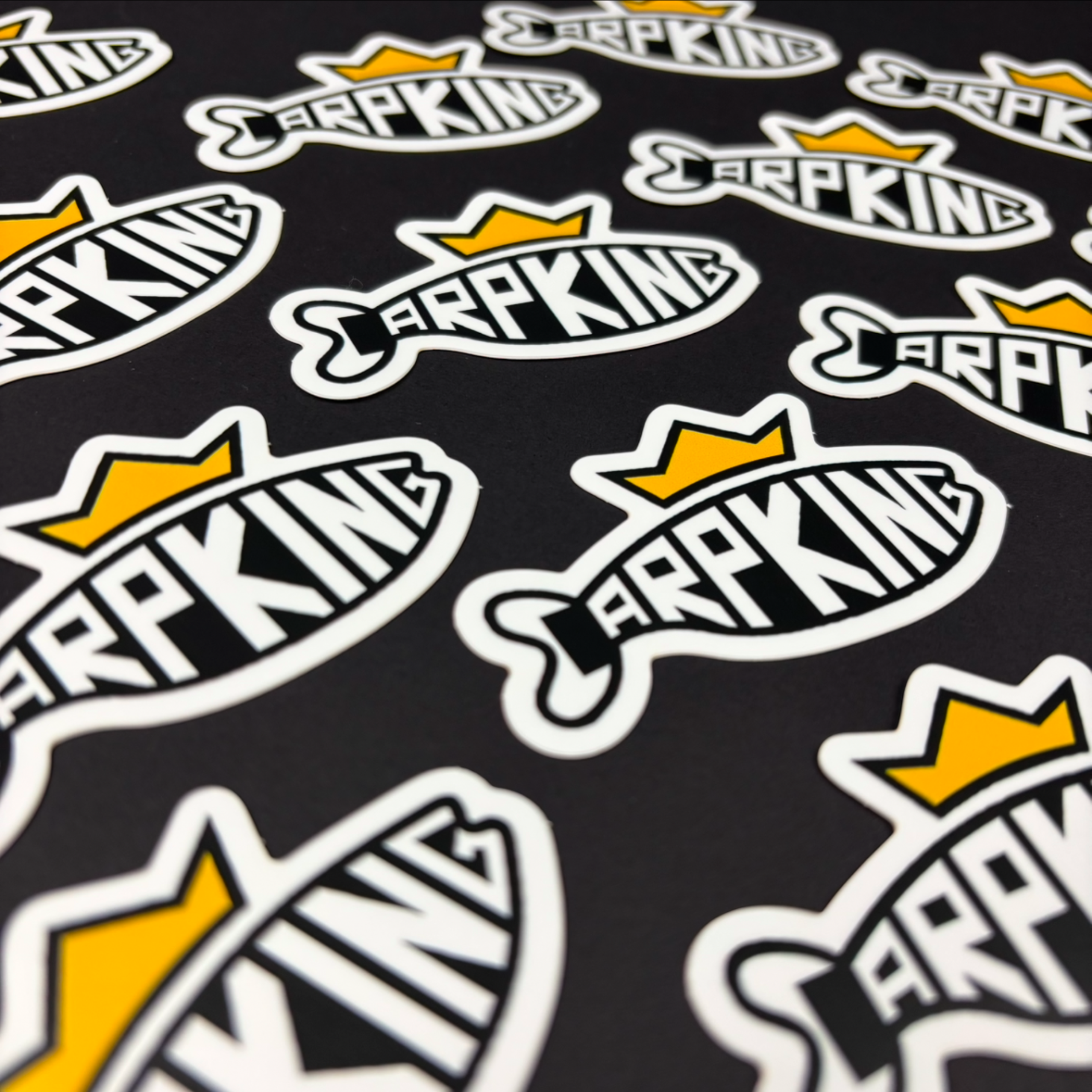 Grapp King Sticker Carp King stickers – CarpKing.co.uk