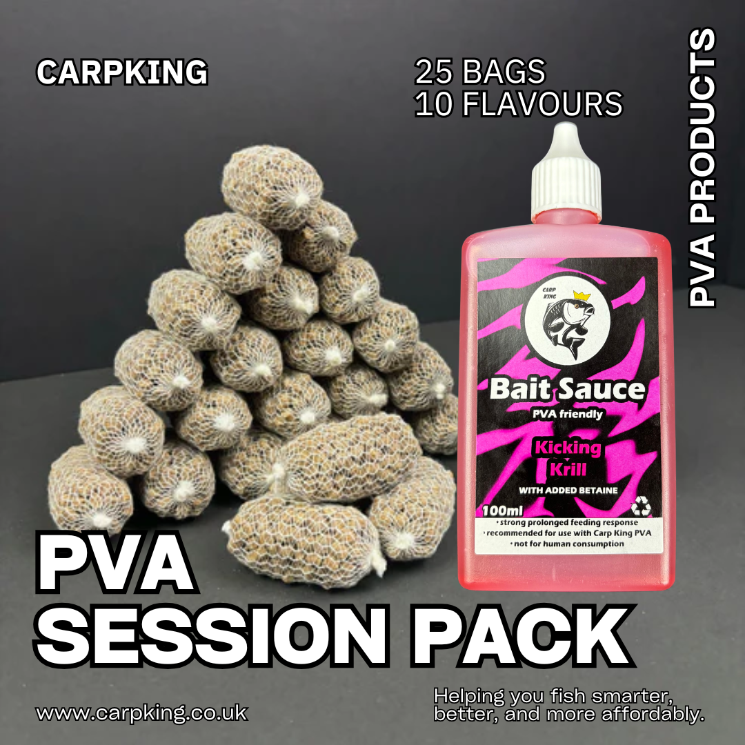 PRE TIED PVA MESH BAGS SESSION PACK (10 FLAVOURS)