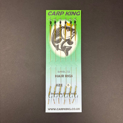 Premium barbless Hair Rig