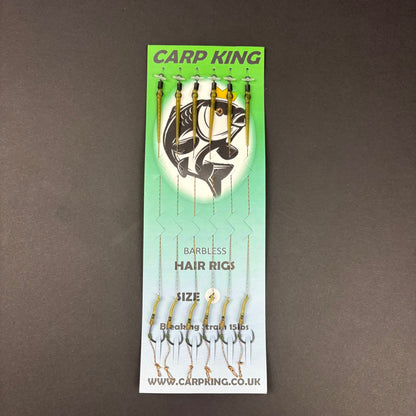 Premium barbless Hair Rig